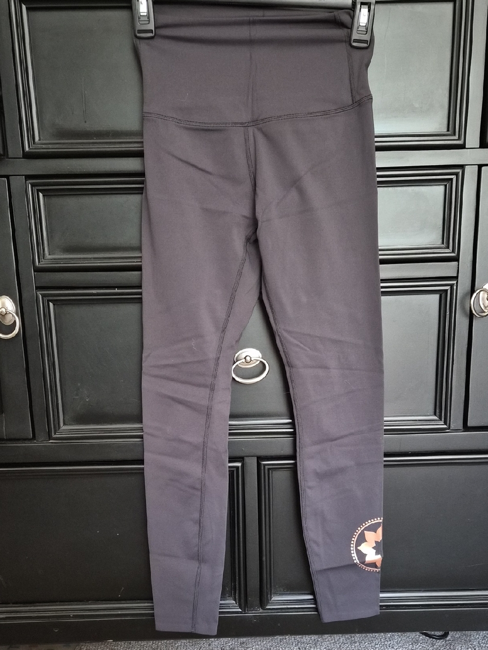 High-Waist Dark Grey Club Pilates Leggings